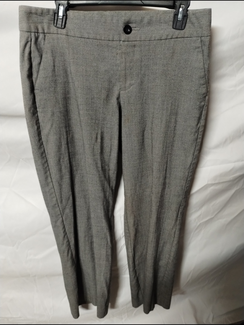 Dockers Women's Gray Straight-Leg Dress Trousers